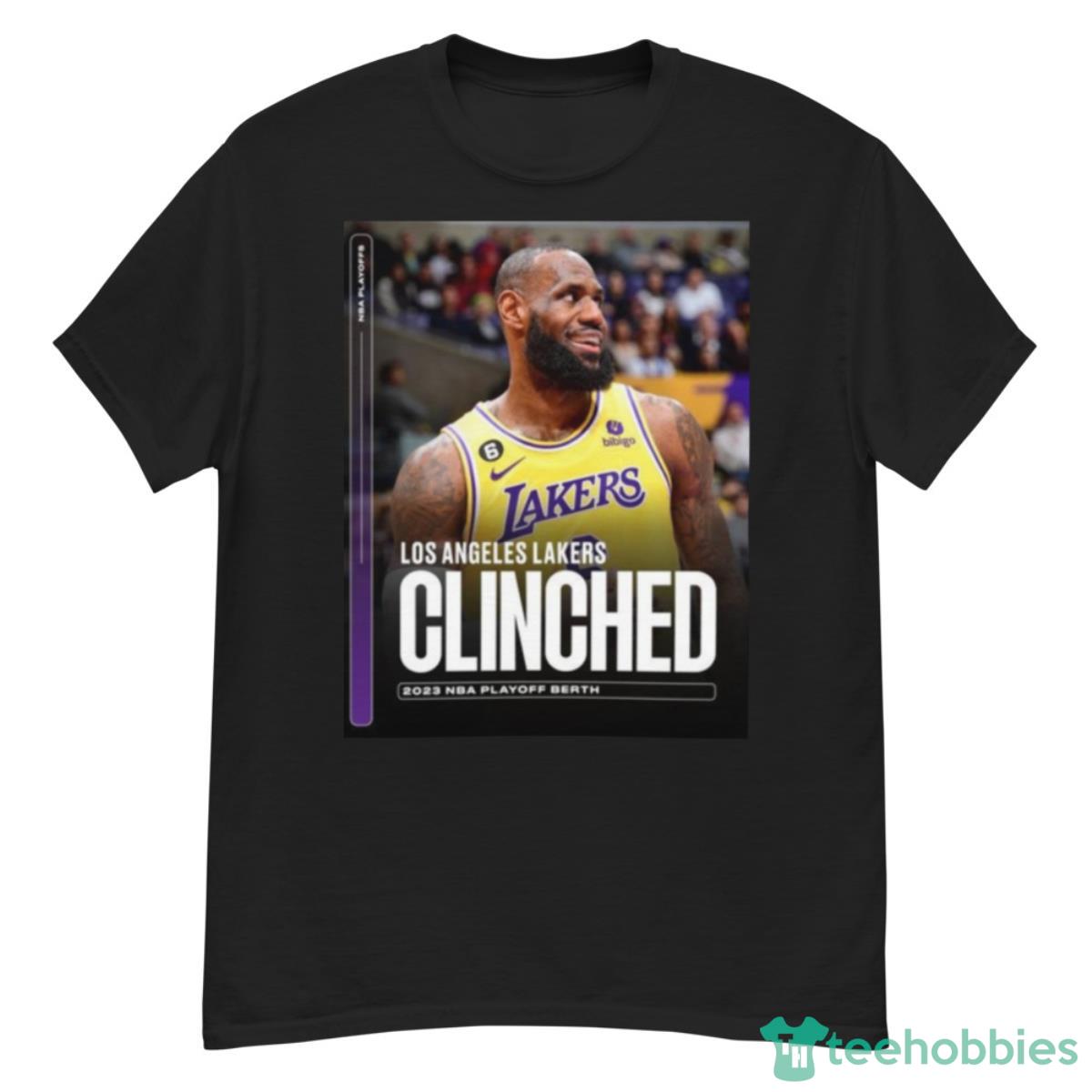 The Los Angeles Lakers Clinched 2023 NBA Playoffs Berth Shirt - G500 Men’s Classic T-Shirt