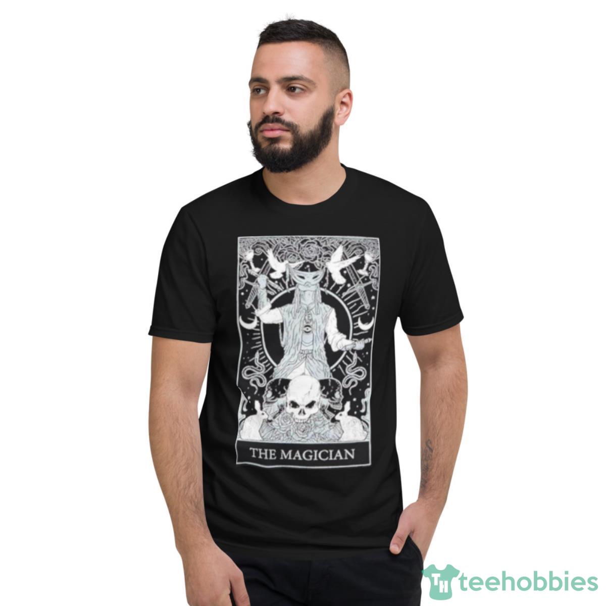 The Magician Tarot Card Mineral Wash Shirt - Short Sleeve T-Shirt