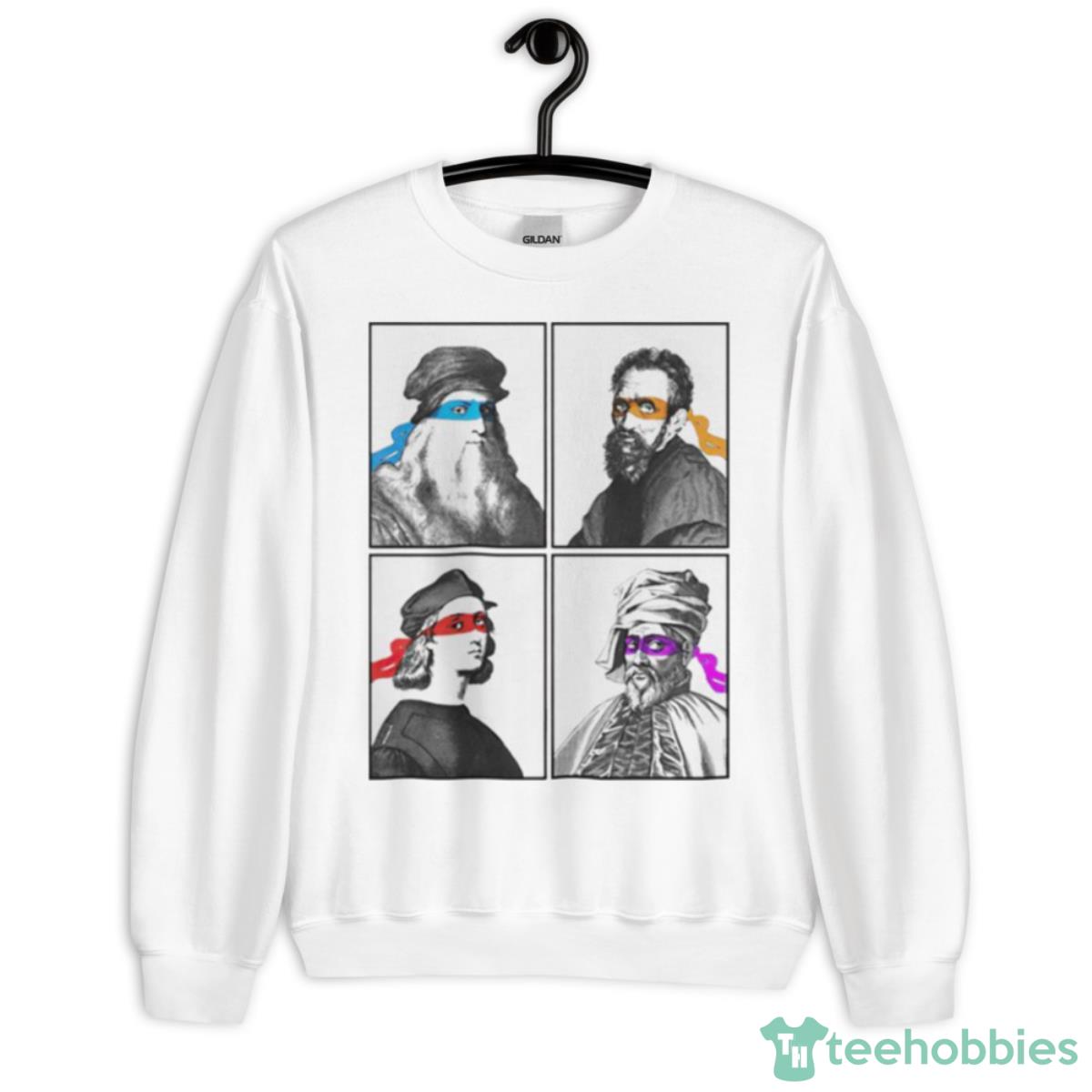 The Renaissance Teenage Mutant Ninja Artists Shirt - Unisex Heavy Blend Crewneck Sweatshirt