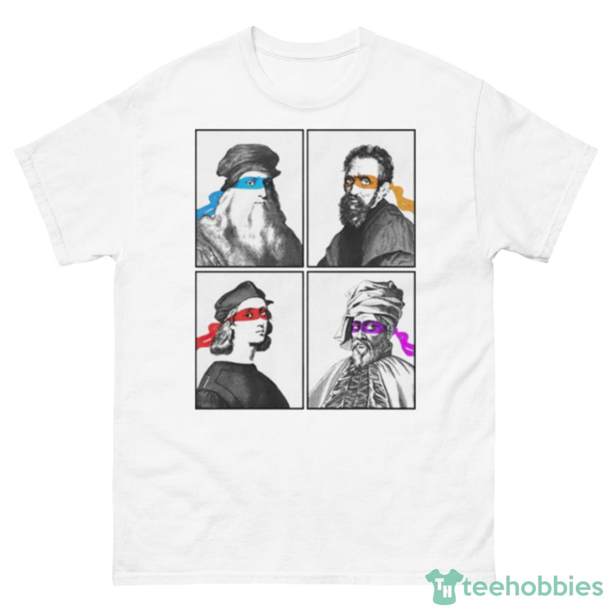 The Renaissance Teenage Mutant Ninja Artists Shirt - 500 Men’s Classic Tee Gildan
