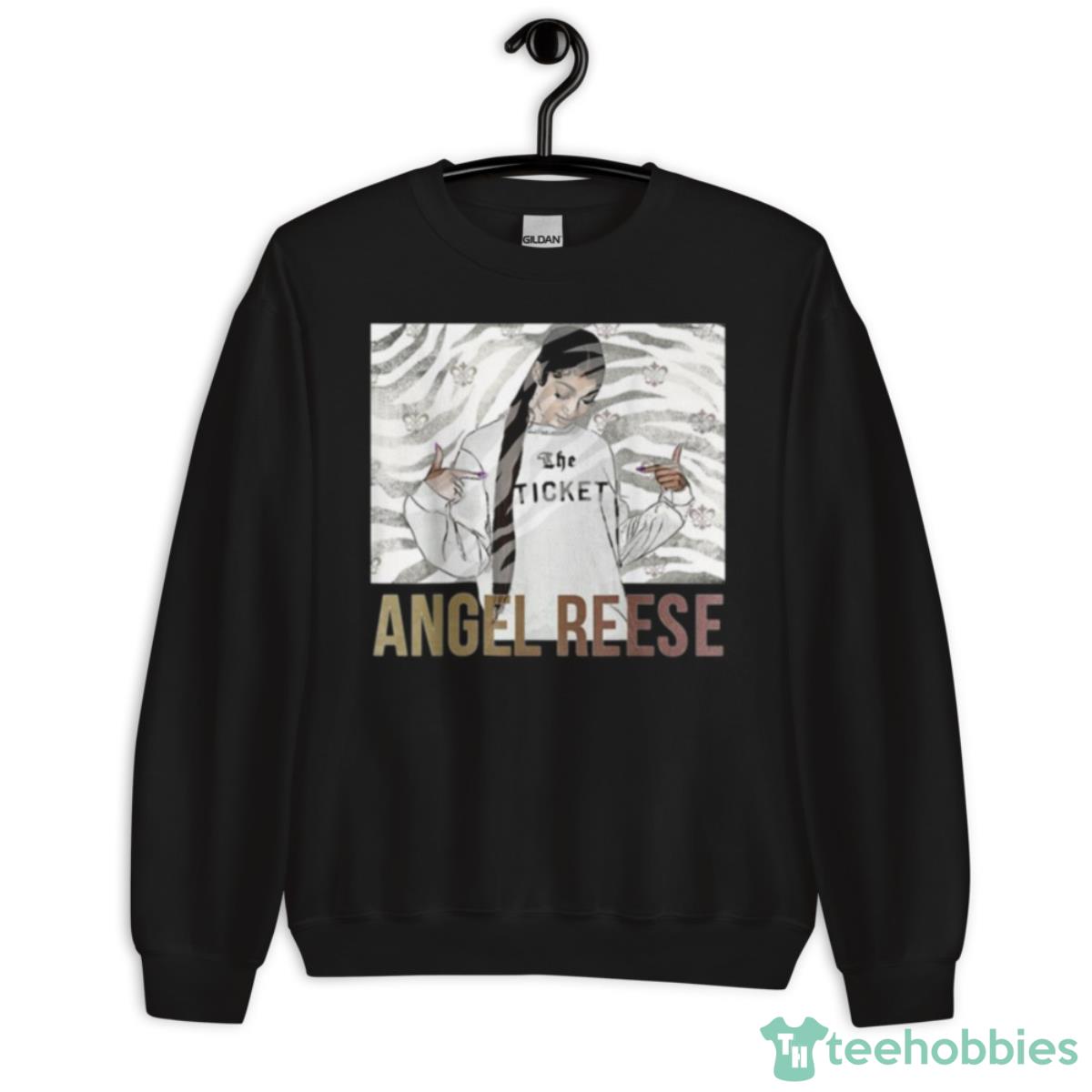 The Sports Art Angel Reese Shirt - Unisex Crewneck Sweatshirt