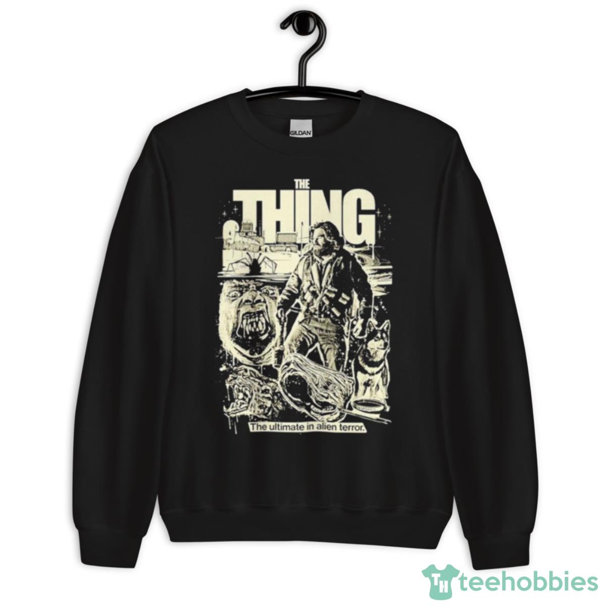 The Thing Man Is The Warmest Place To Hide Shirt - Unisex Crewneck Sweatshirt