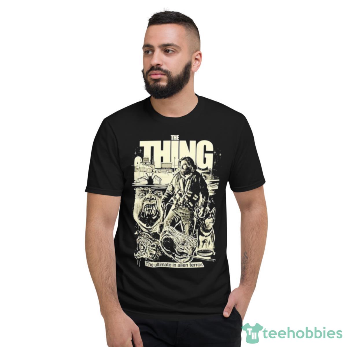 The Thing Man Is The Warmest Place To Hide Shirt - Short Sleeve T-Shirt