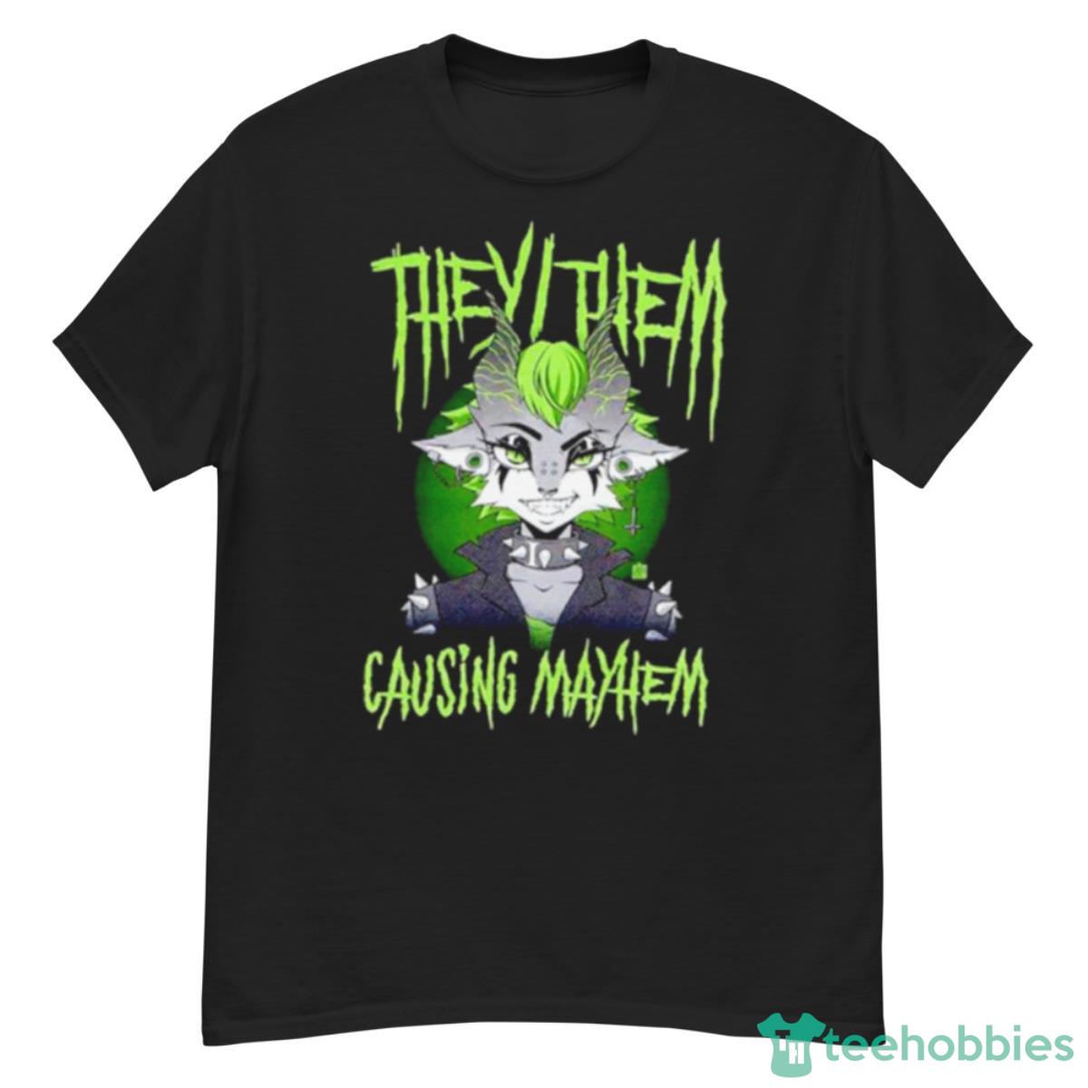 They Them Causing Mayhem Shirt - G500 Men’s Classic T-Shirt