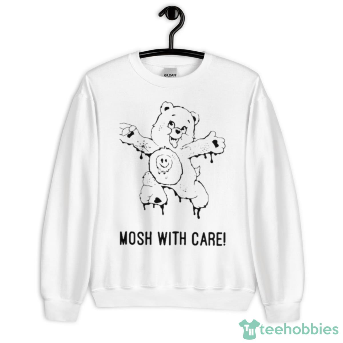 Thru It All Mosh With Care Shirt - Unisex Heavy Blend Crewneck Sweatshirt
