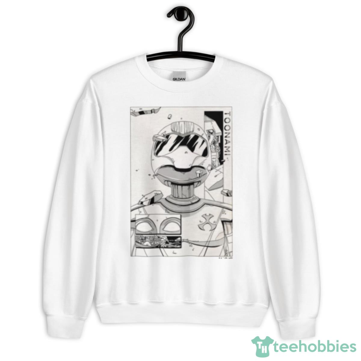 Tom 5 & Sara Comic Style Bumper Toonami Shirt - Unisex Heavy Blend Crewneck Sweatshirt