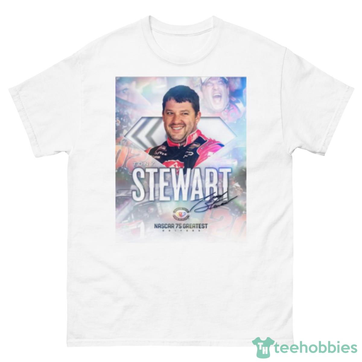 Tony Stewart Nascar 75 Greatest Drivers Signature Shirt - 500 Men’s Classic Tee Gildan