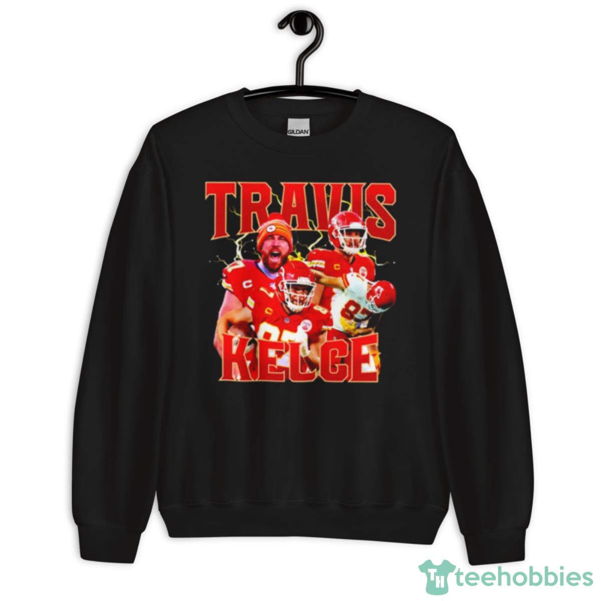 Travis Kelce Ligtning Shirt - Unisex Crewneck Sweatshirt