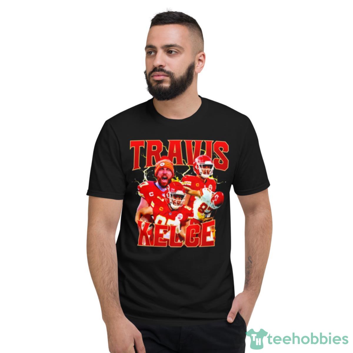 Travis Kelce Ligtning Shirt - Short Sleeve T-Shirt