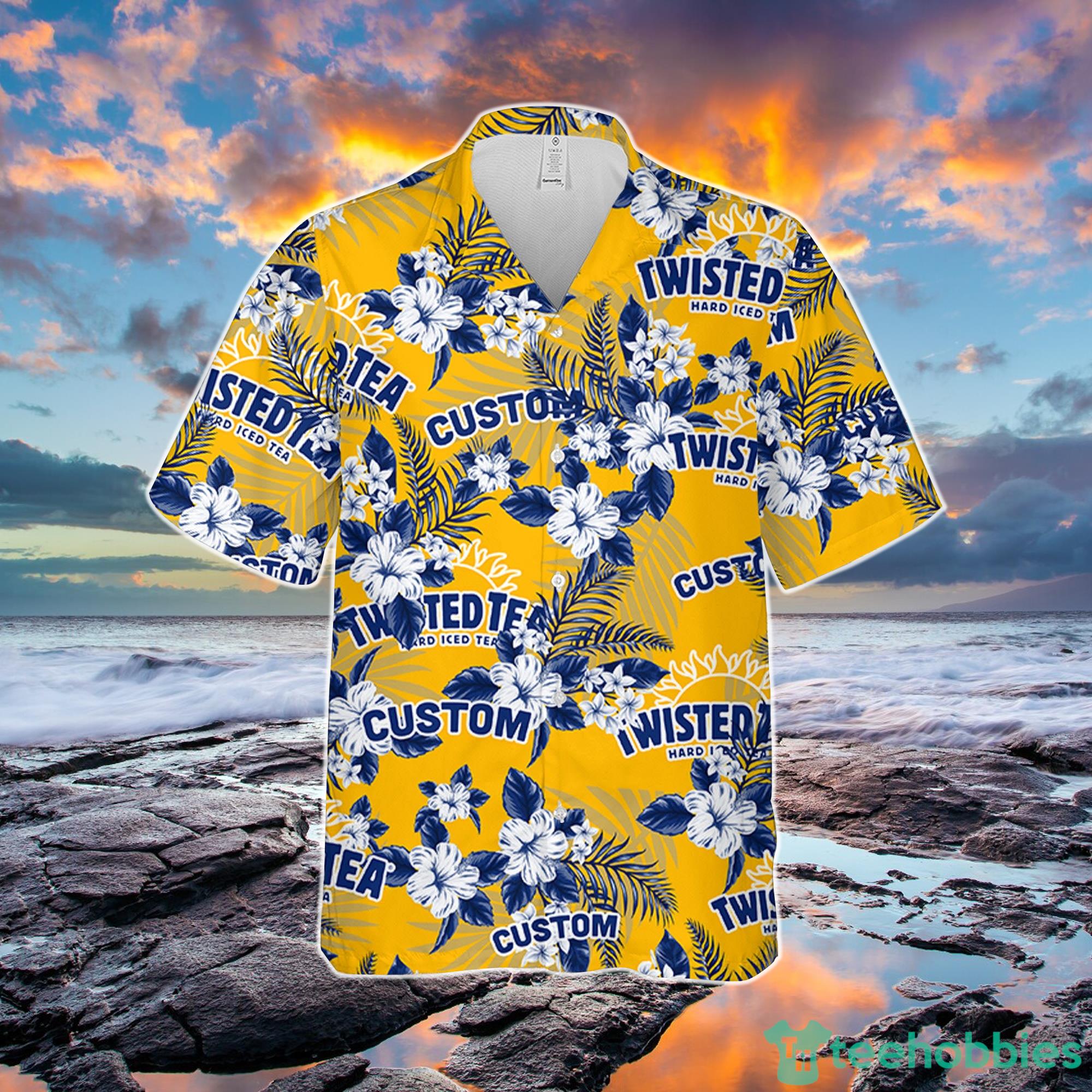 Twisted Tea Hawaiian Shirt Summer Flowers Pattern Gift For Him And Her Product Photo 2