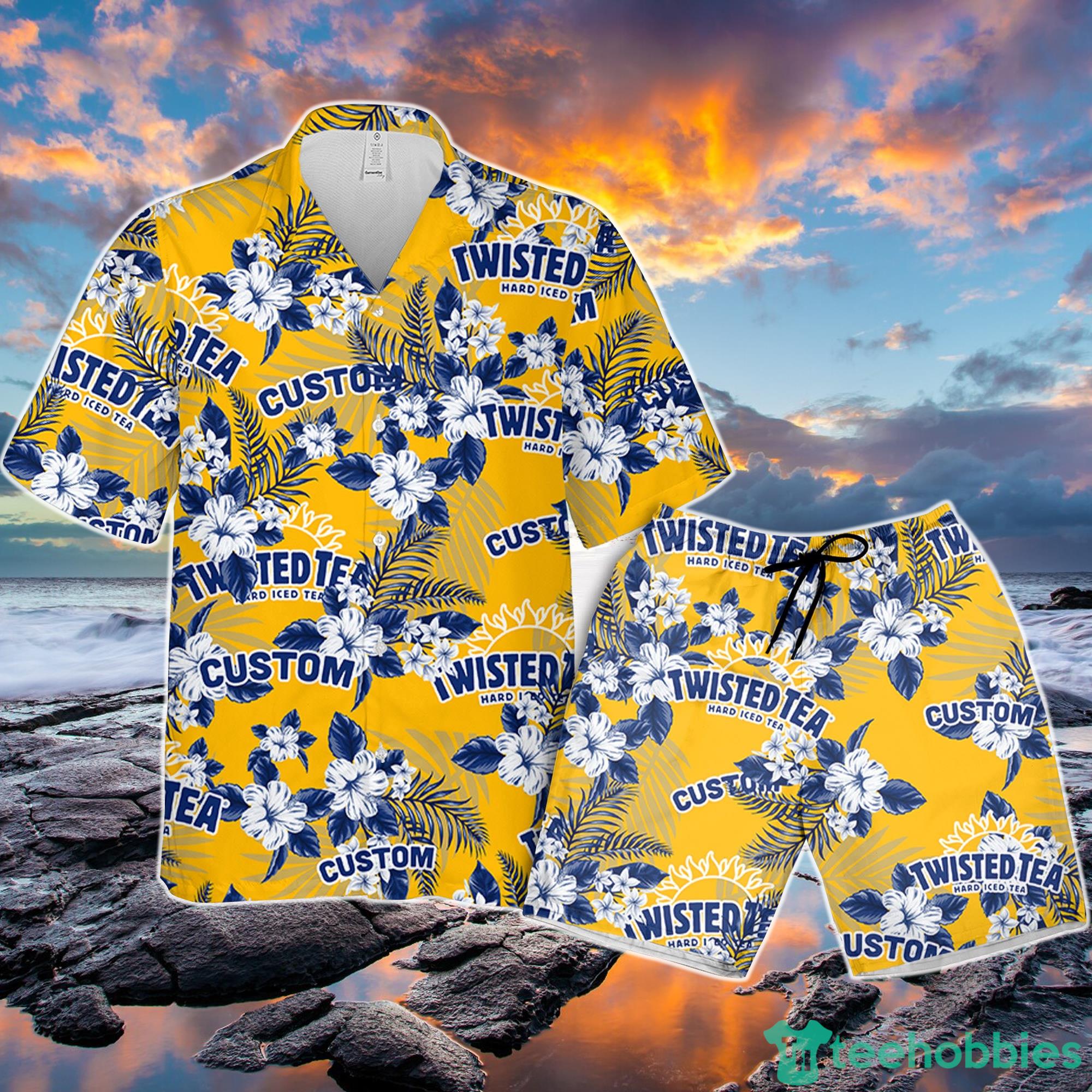 Twisted Tea Hawaiian Shirt Summer Flowers Pattern Gift For Him And Her Product Photo 1