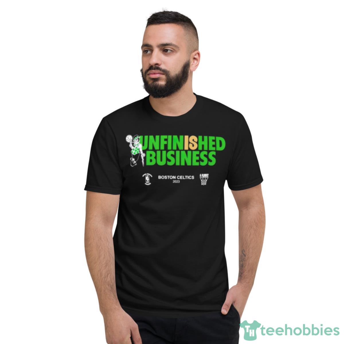 Celtics Unfinished Business 2023 Boston Celtics Playoffs Shirt