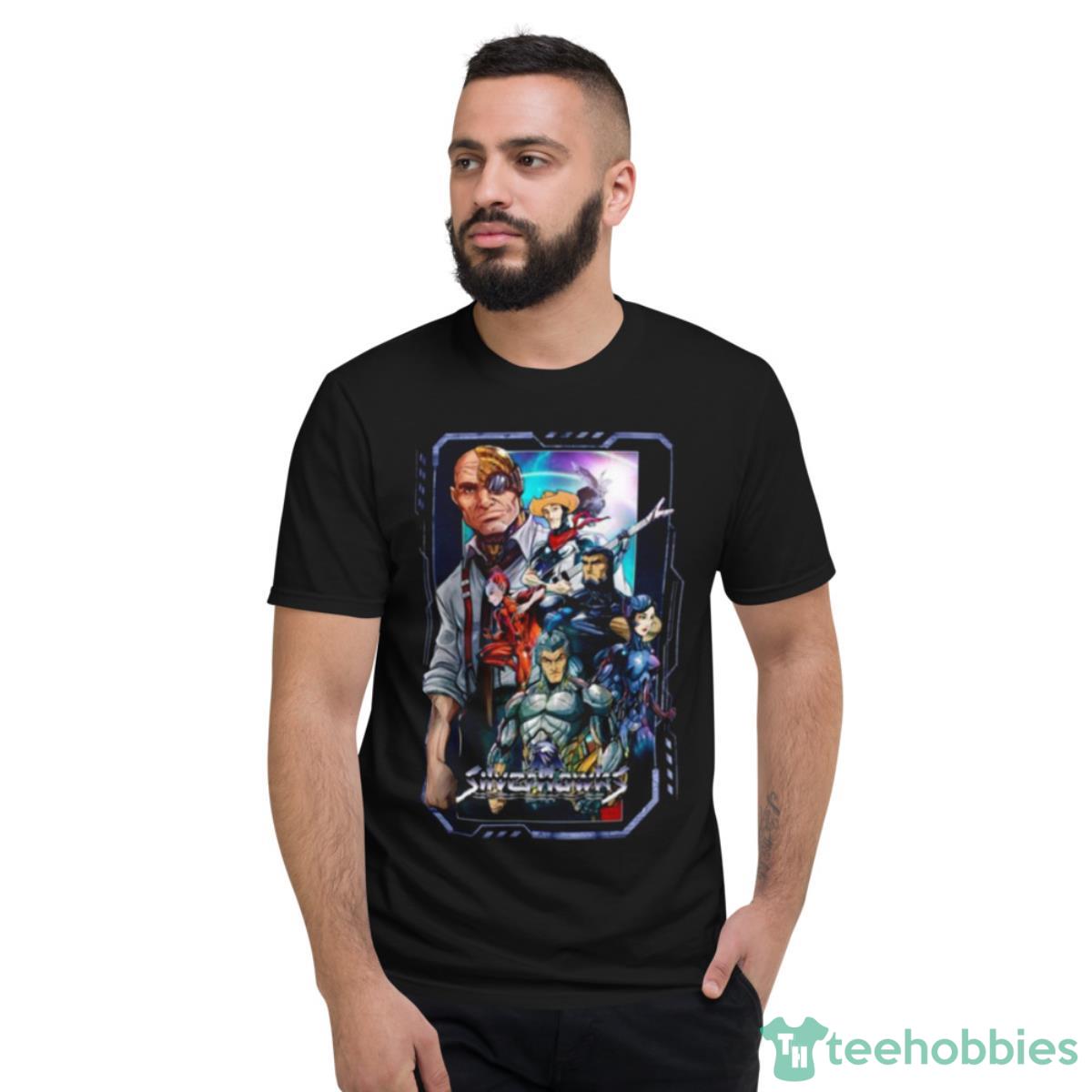 Vintage Cartoon Silverhawks Shirt - Short Sleeve T-Shirt