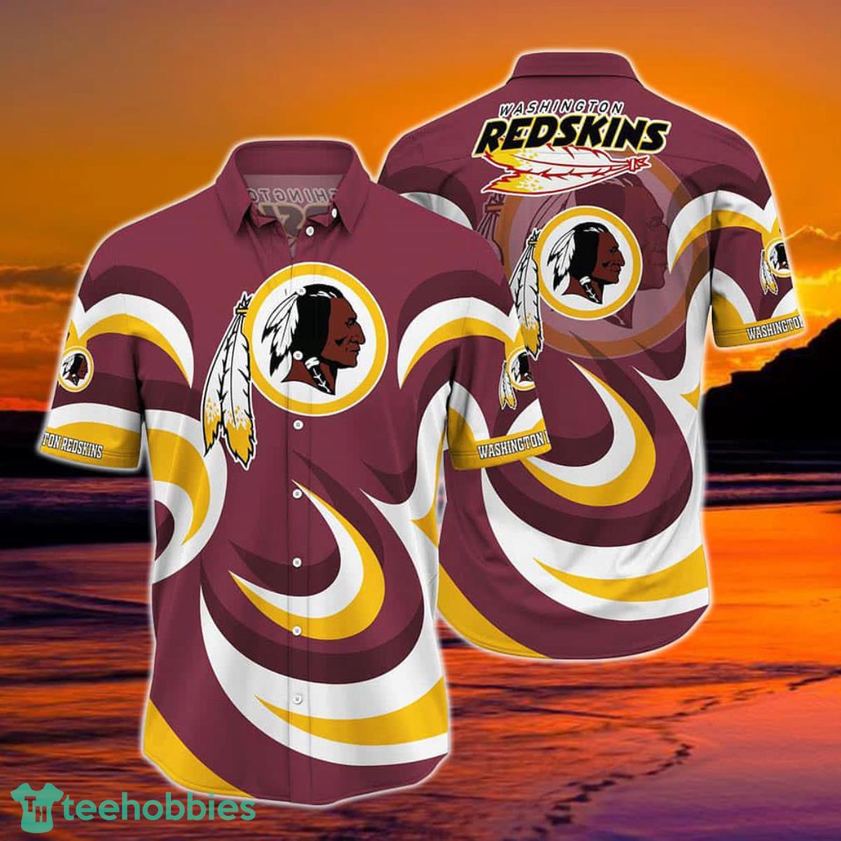 Washington Redskins NFL Hawaiian Shirt Short Style Hot Trending Summer For Awesome Fans Product Photo 1