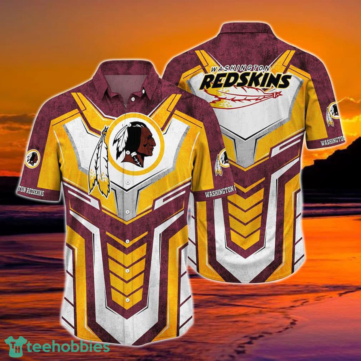 Washington Redskins NFL Hawaiian Shirts - Perfect for Tailgating and Game Day Parties Product Photo 1