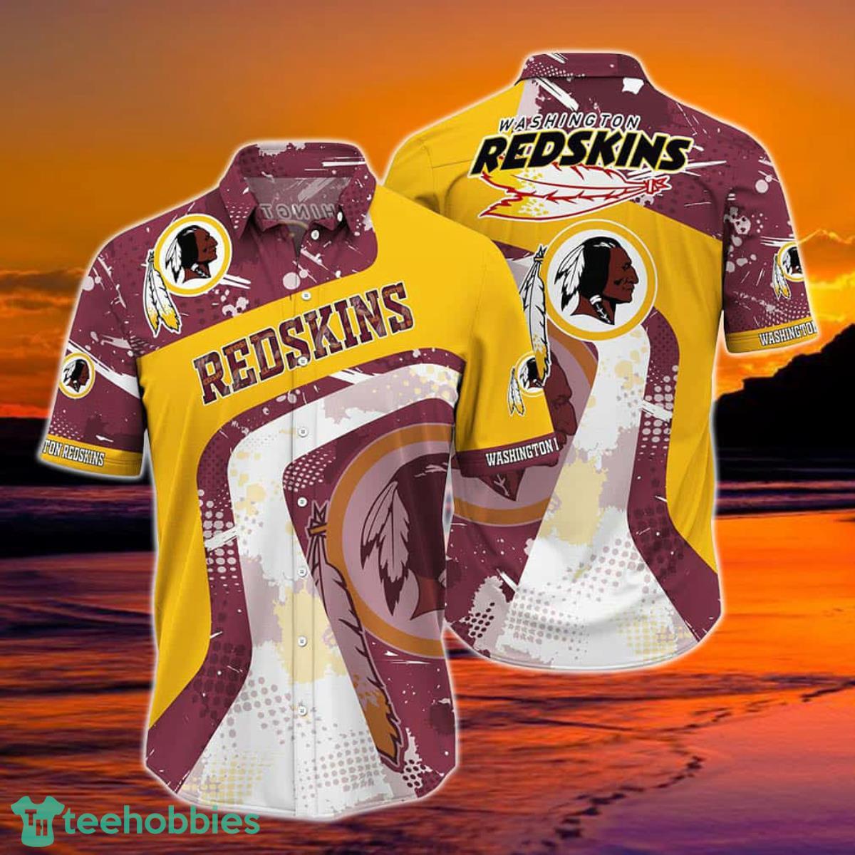 Washington Redskins NFL Summer Hawaiian Shirt New Collection Gift For Sports Fans NFL Product Photo 1