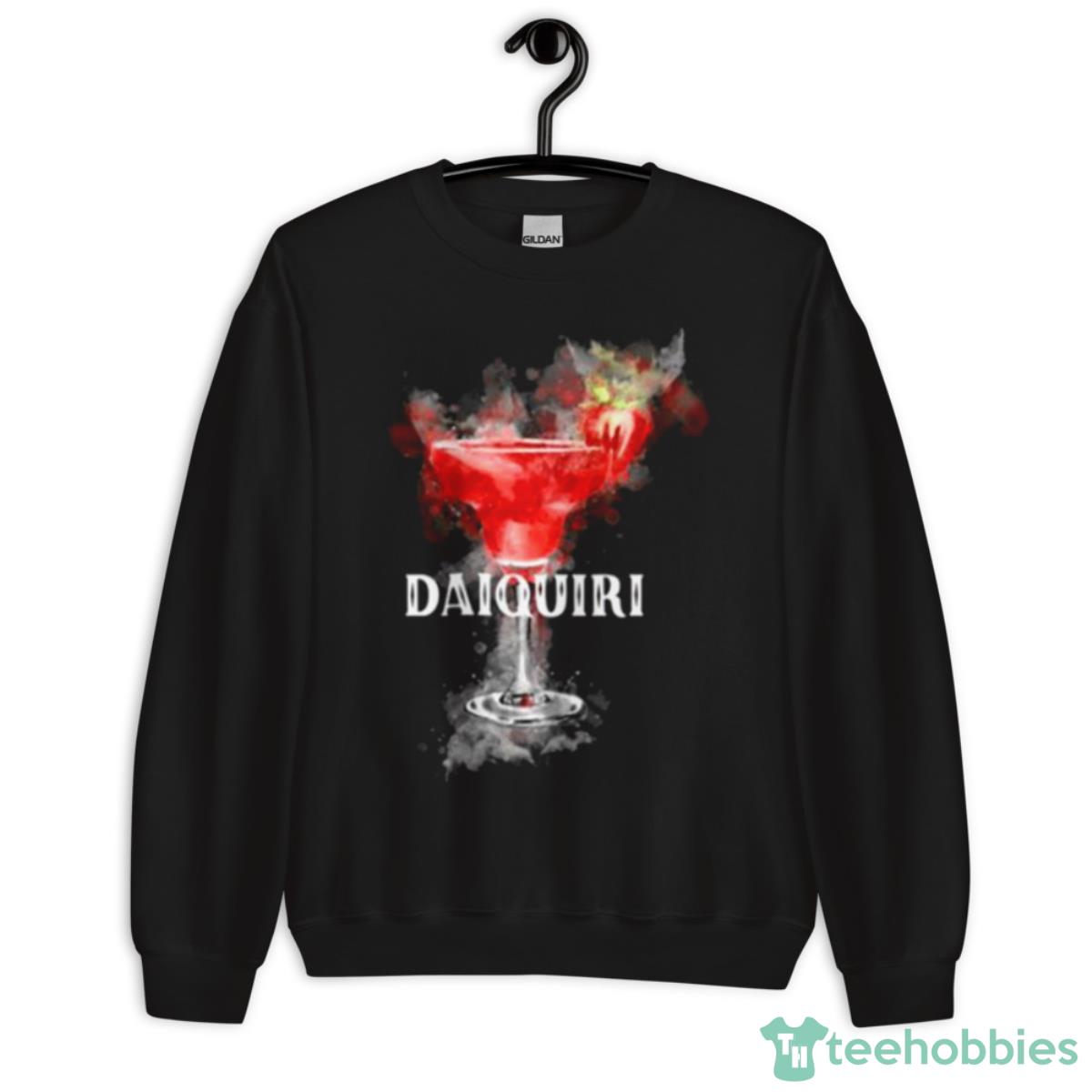 Watercolor Daiquiri Cocktail Graphic Shirt - Unisex Crewneck Sweatshirt
