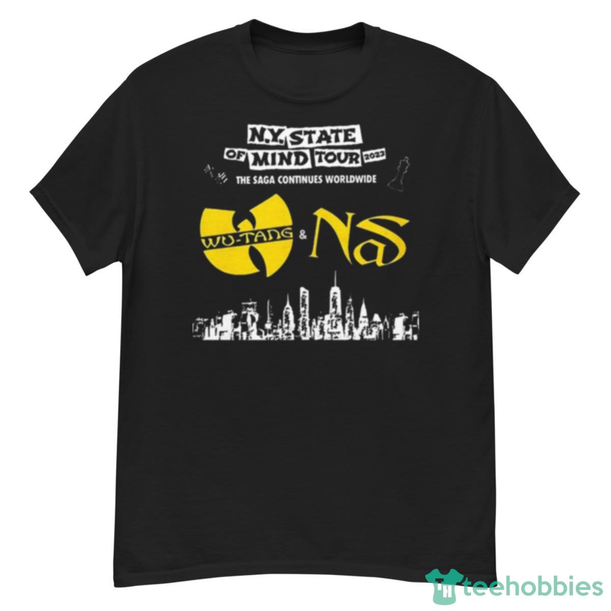 Wu Tang Clan & Nas New York State Of Mind Tour 2023 Shirt - G500 Men’s Classic T-Shirt