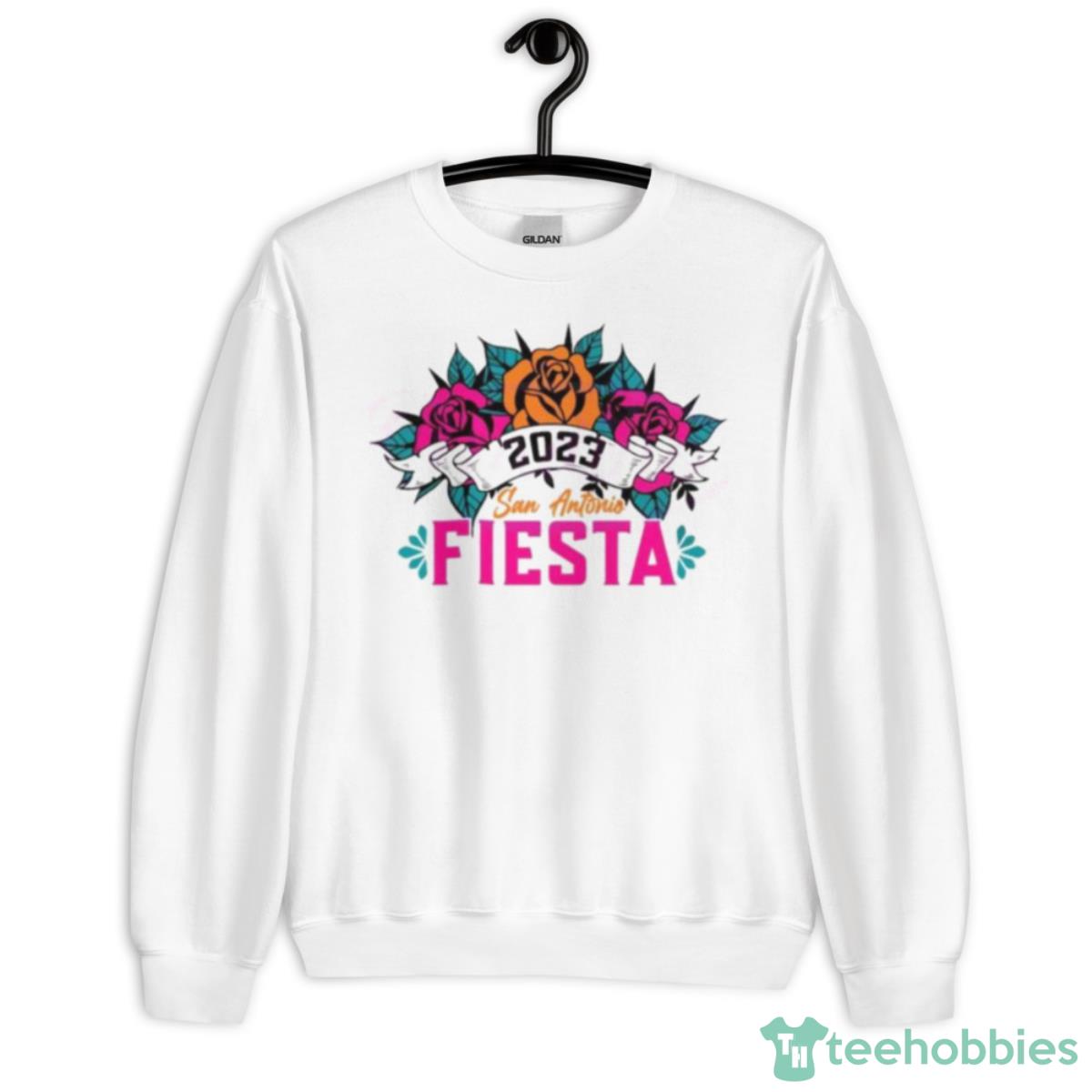 2023 Fiesta San Antonio Texas Shirt - Unisex Heavy Blend Crewneck Sweatshirt