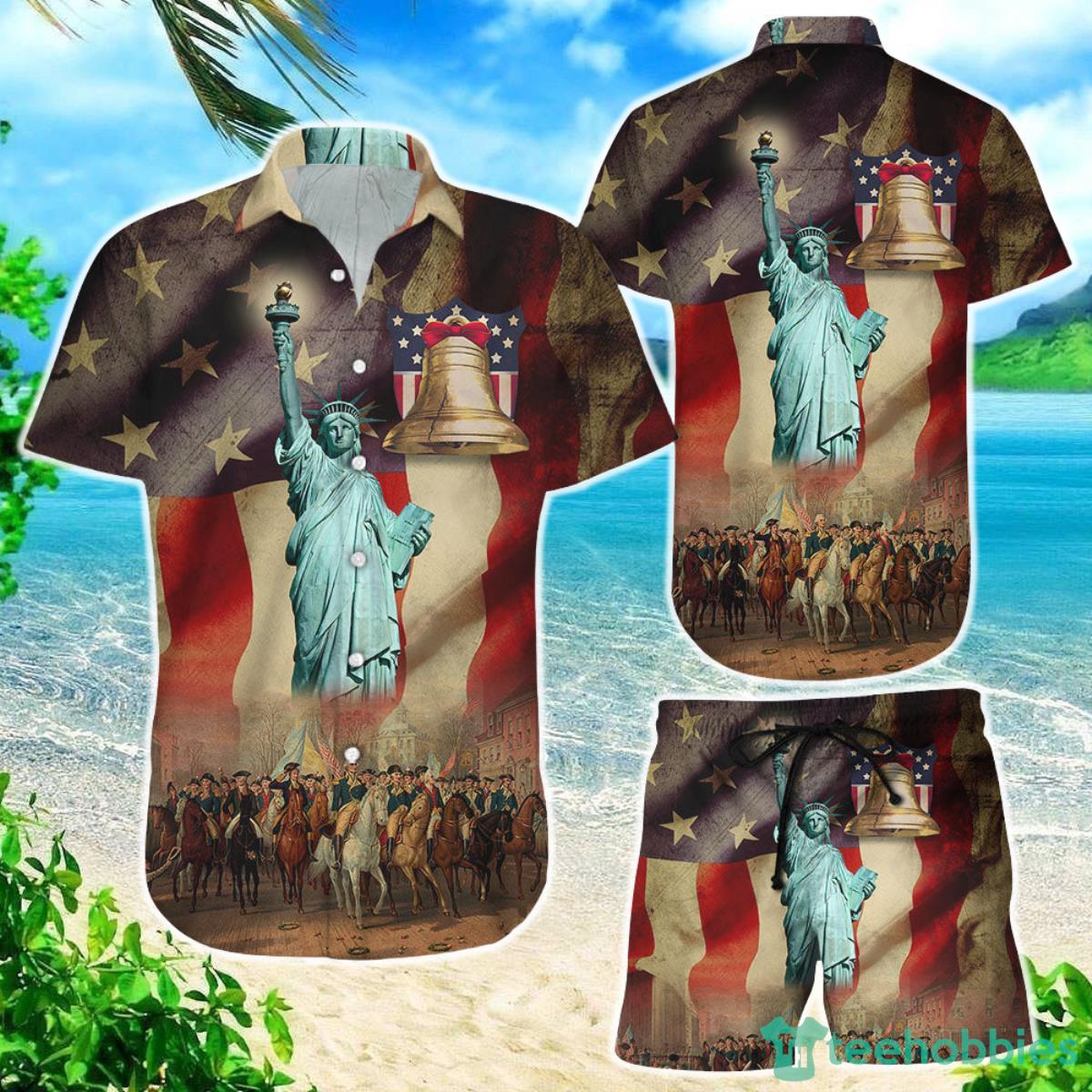 4th Of July Hawaiian Shirt USA Independent Day Gifts For Summer Holiday Product Photo 1