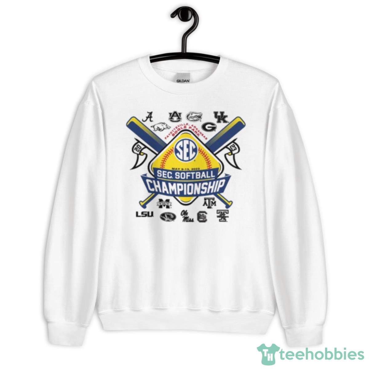 Arkansas 2023 SEC Softball Tournament Shirt - Unisex Heavy Blend Crewneck Sweatshirt