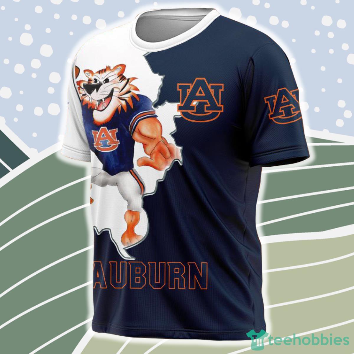 Auburn Tigers NCAA Shirt 3D For Men And Women Product Photo 1