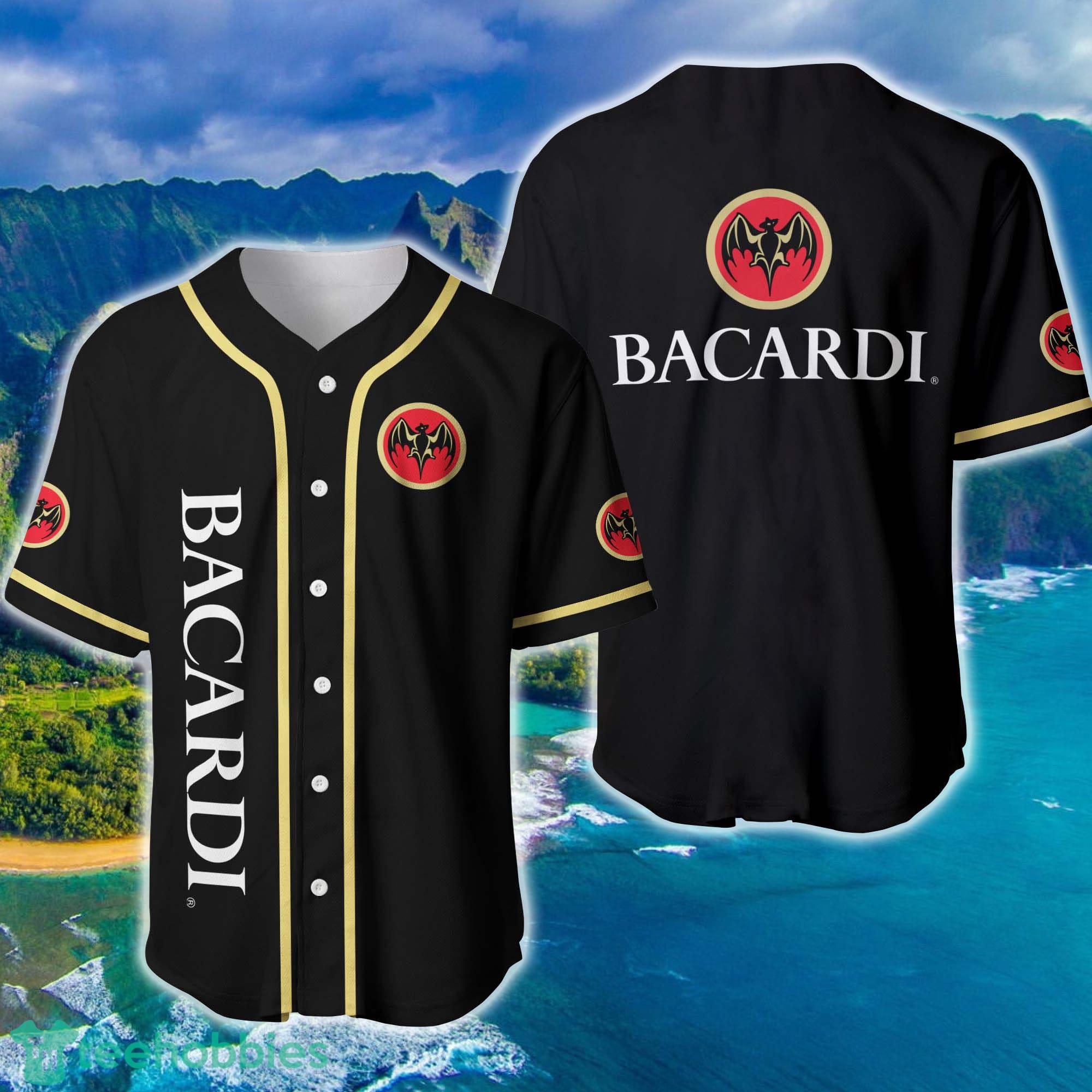 Bacardi Rum Baseball Jersey, Beer Lovers Product Photo 1