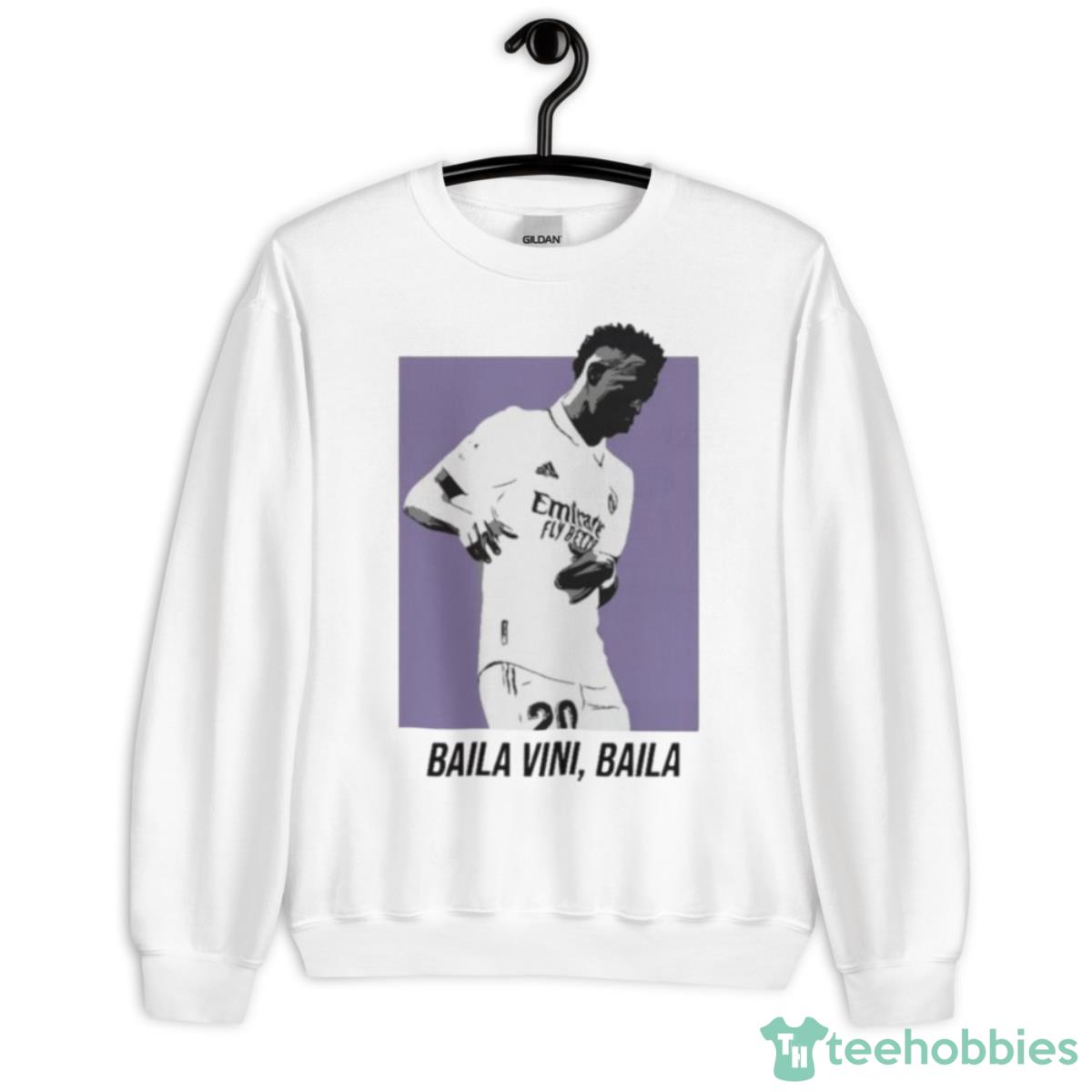 Baila Vini Baila De Vinicius Jr Shirt - Unisex Heavy Blend Crewneck Sweatshirt