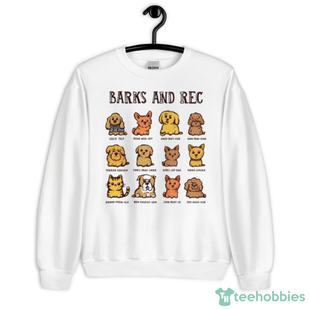 Barks And Rec Dog Shirt - Unisex Heavy Blend Crewneck Sweatshirt