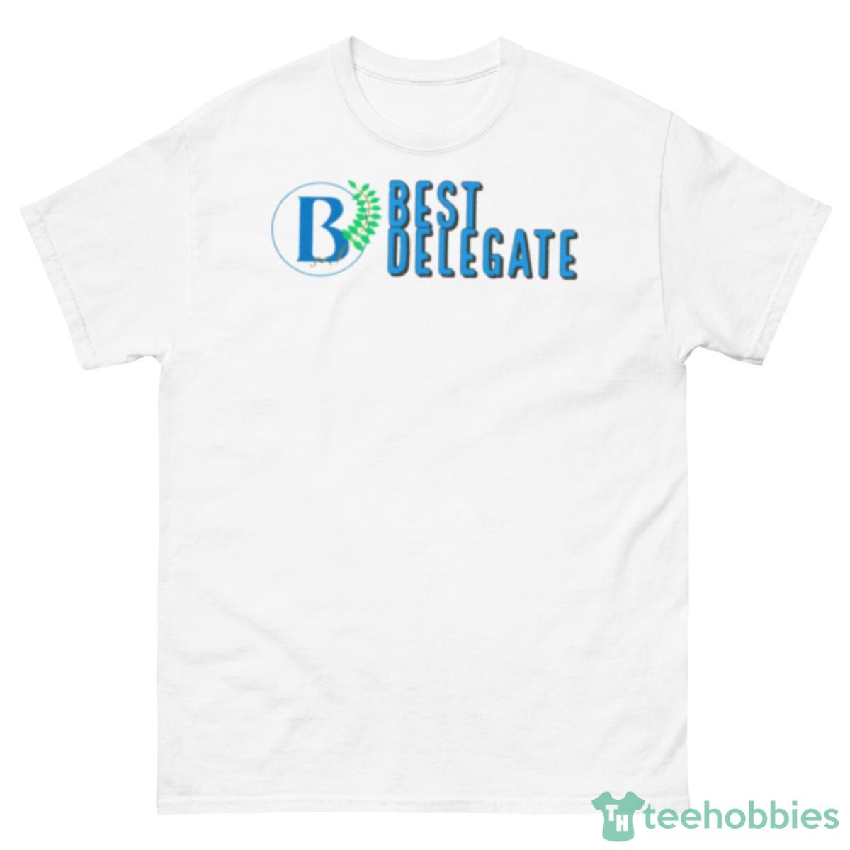 Best Delegate Baruch College Shirt - 500 Men’s Classic Tee Gildan