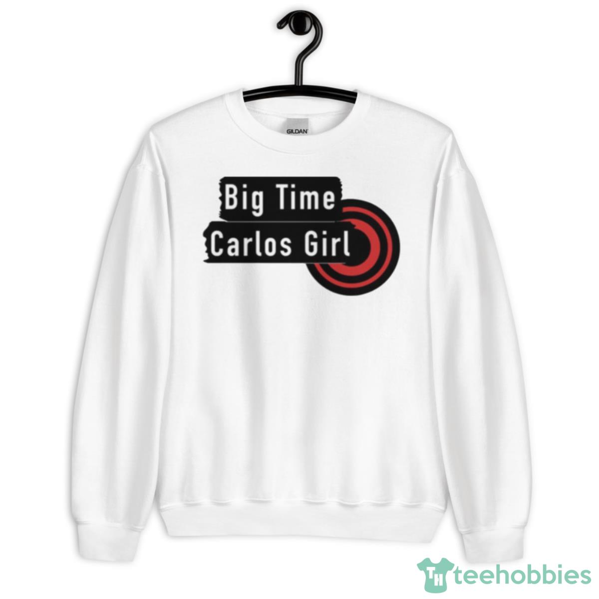 Big Time Carlos Girl Btr Big Time Rush Inspired Shirt - Unisex Heavy Blend Crewneck Sweatshirt