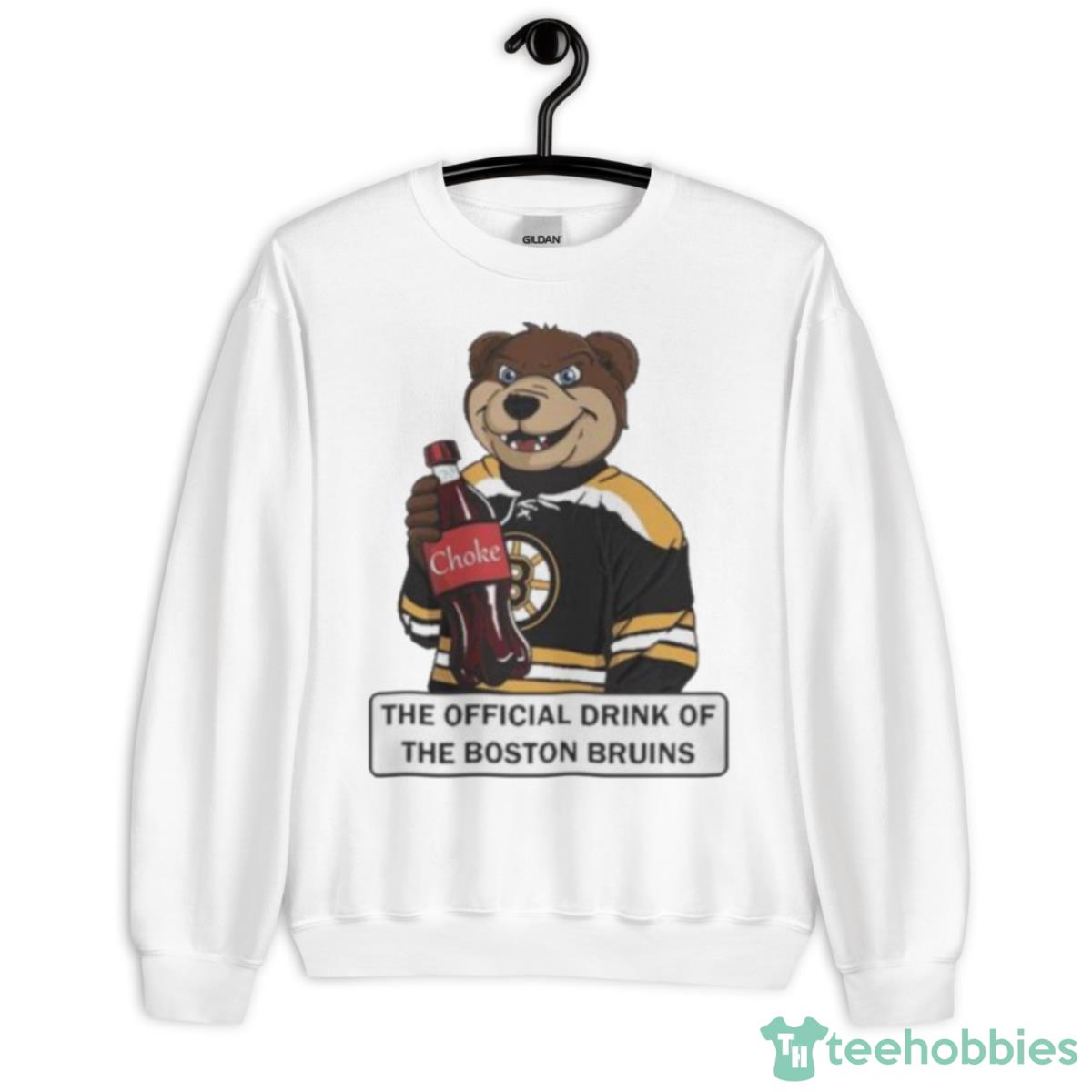 Blades The Bruin The Official Drink Of The Boston Bruins Shirt - Unisex Heavy Blend Crewneck Sweatshirt