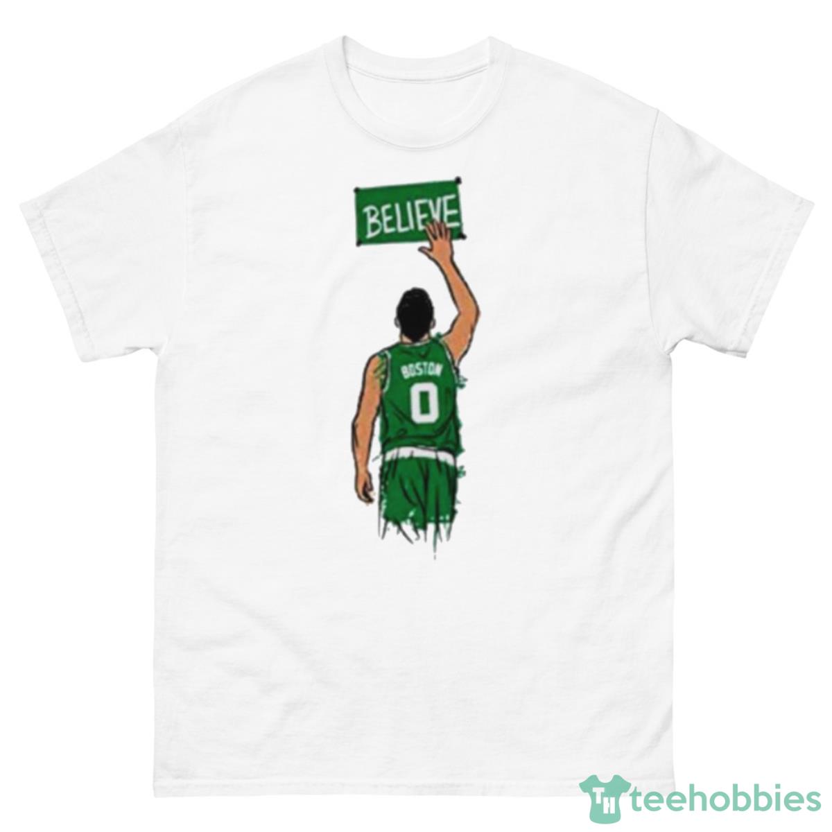 Boston Celtics Believe Shirt - 500 Men’s Classic Tee Gildan