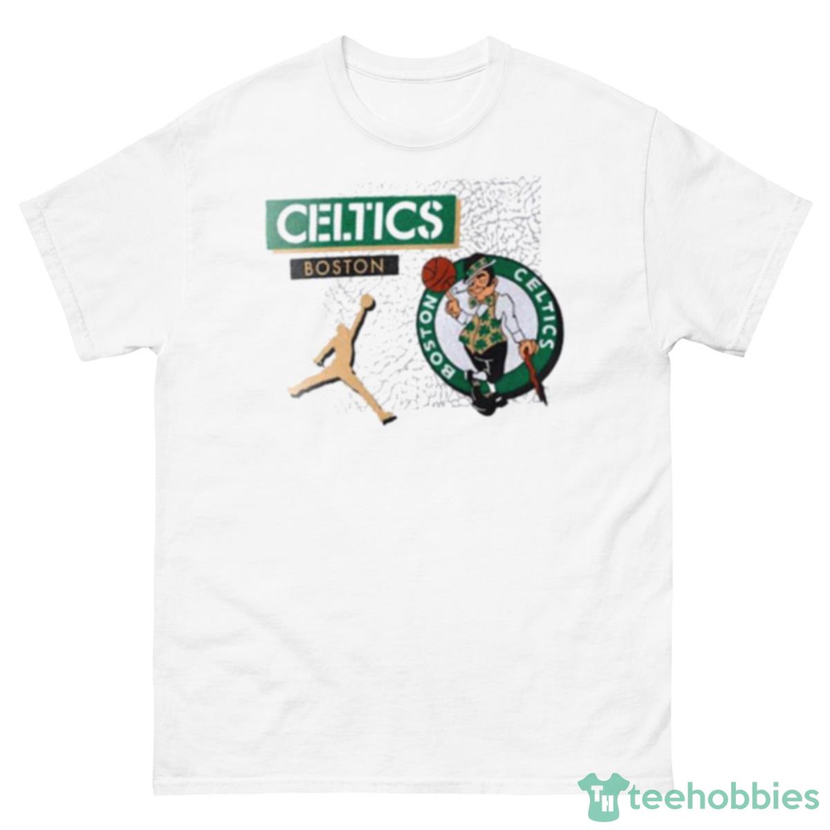 Boston Celtics Jordan Elephant Print Shirt - 500 Men’s Classic Tee Gildan