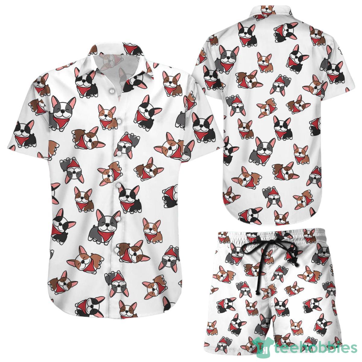 Boston Terrier Hawaiian Shirt Cute Boston Terrier Dog Dog Themed Gift Ideas Product Photo 1