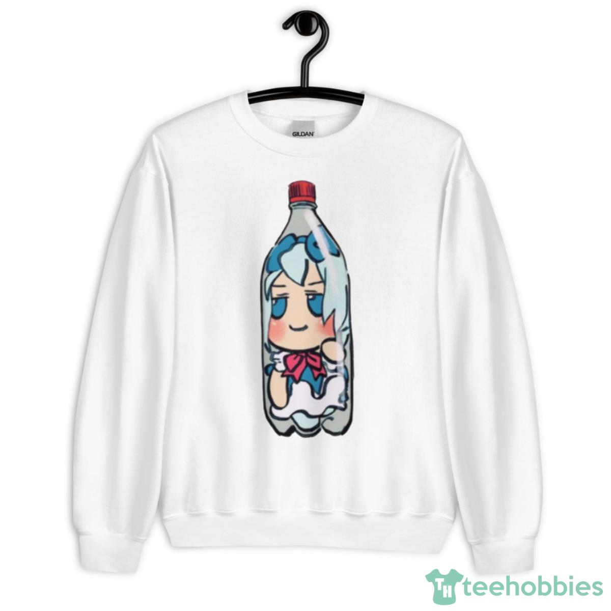 Bottled Cirno Fumo Plush Touhou Project Shirt - Unisex Heavy Blend Crewneck Sweatshirt