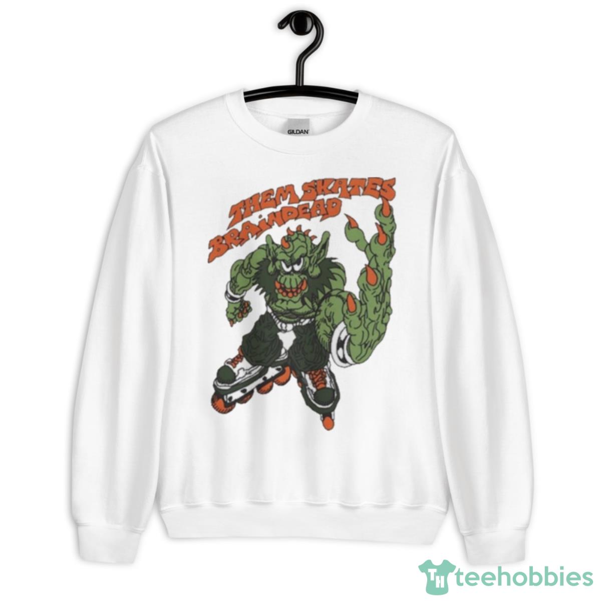 Brain Dead Them Skates Kogan Boblin Skate Shirt - Unisex Heavy Blend Crewneck Sweatshirt