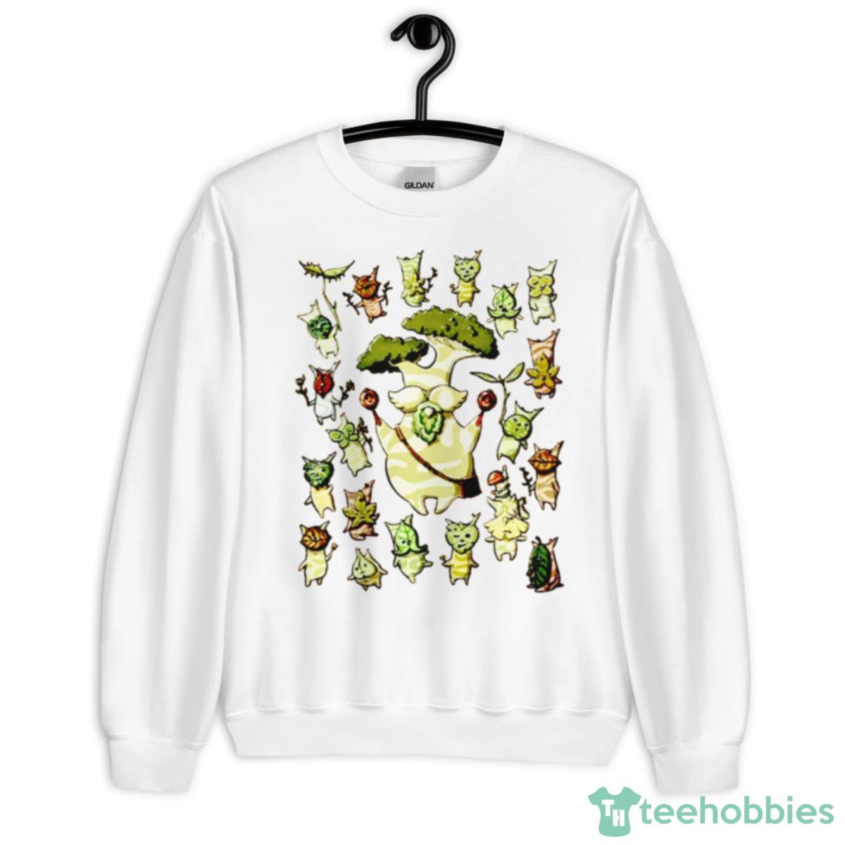 Breath Of The Wild Korok Cute Shirt - Unisex Heavy Blend Crewneck Sweatshirt