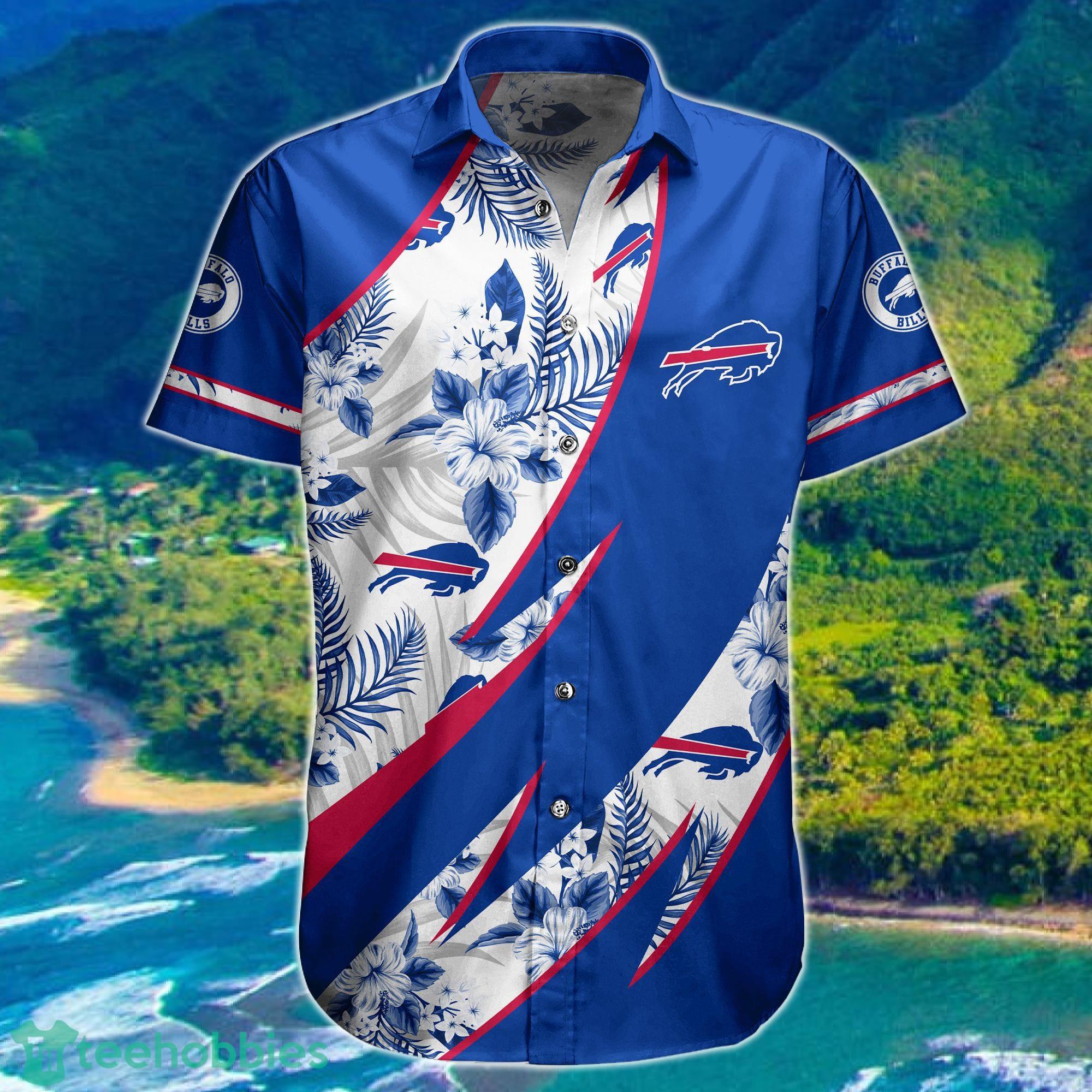 Buffalo Bills NFL Hawaiian Shirt Short Style Tropical Graphic Hot Trends Summer For Awesome Fans Product Photo 1