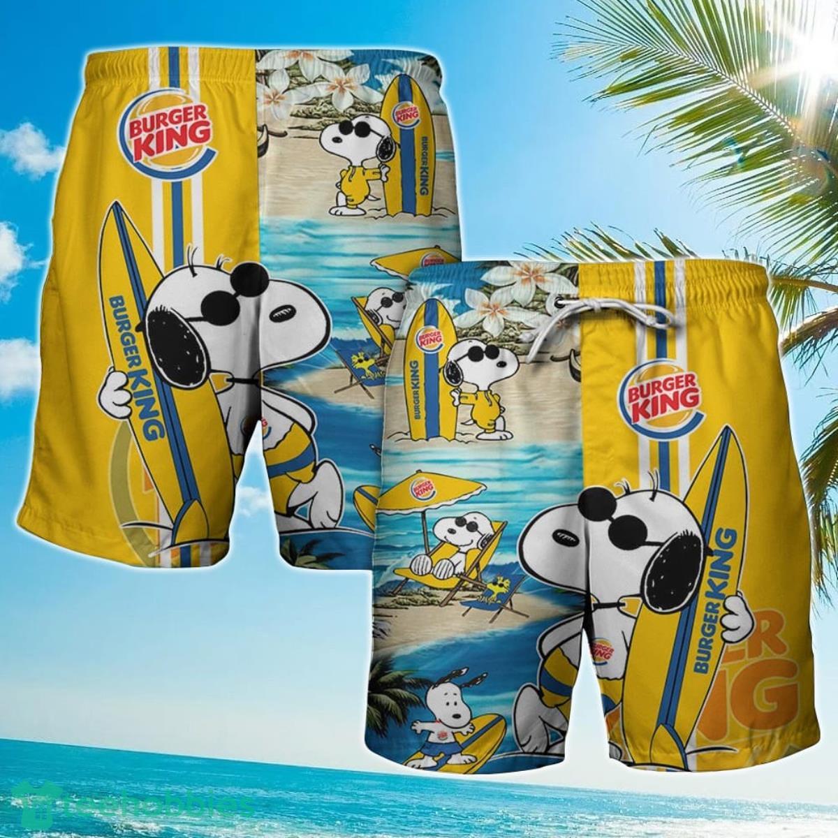 Burger King Food Beach Hawaiian Shirt For Men And Women Product Photo 2