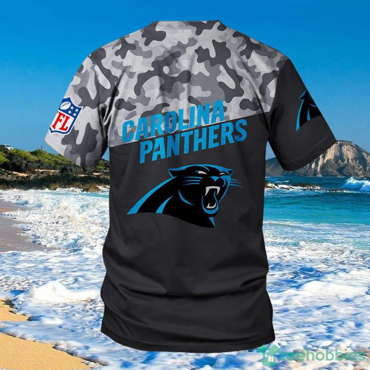Carolina Panthers Military Shirt 3D For Men And Women Product Photo 2