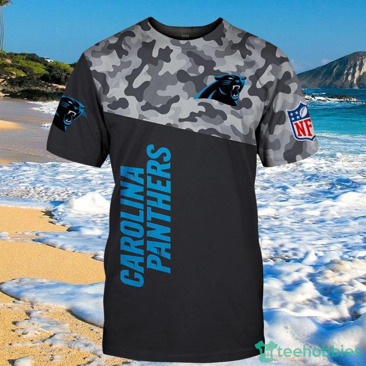 Carolina Panthers Military Shirt 3D For Men And Women Product Photo 1