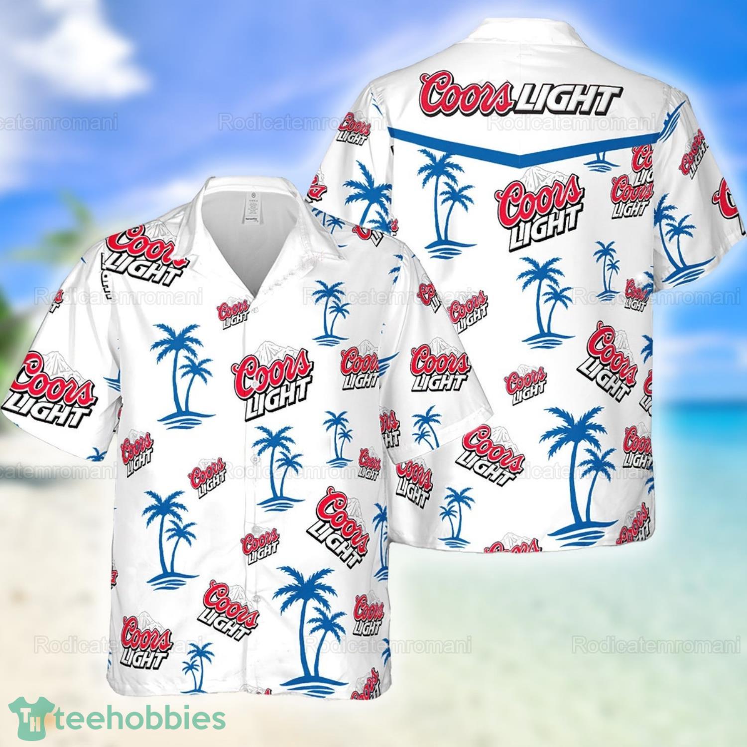 CCOORS Light Hawaiian Shirt, CCOORS Light Beer Product Photo 1