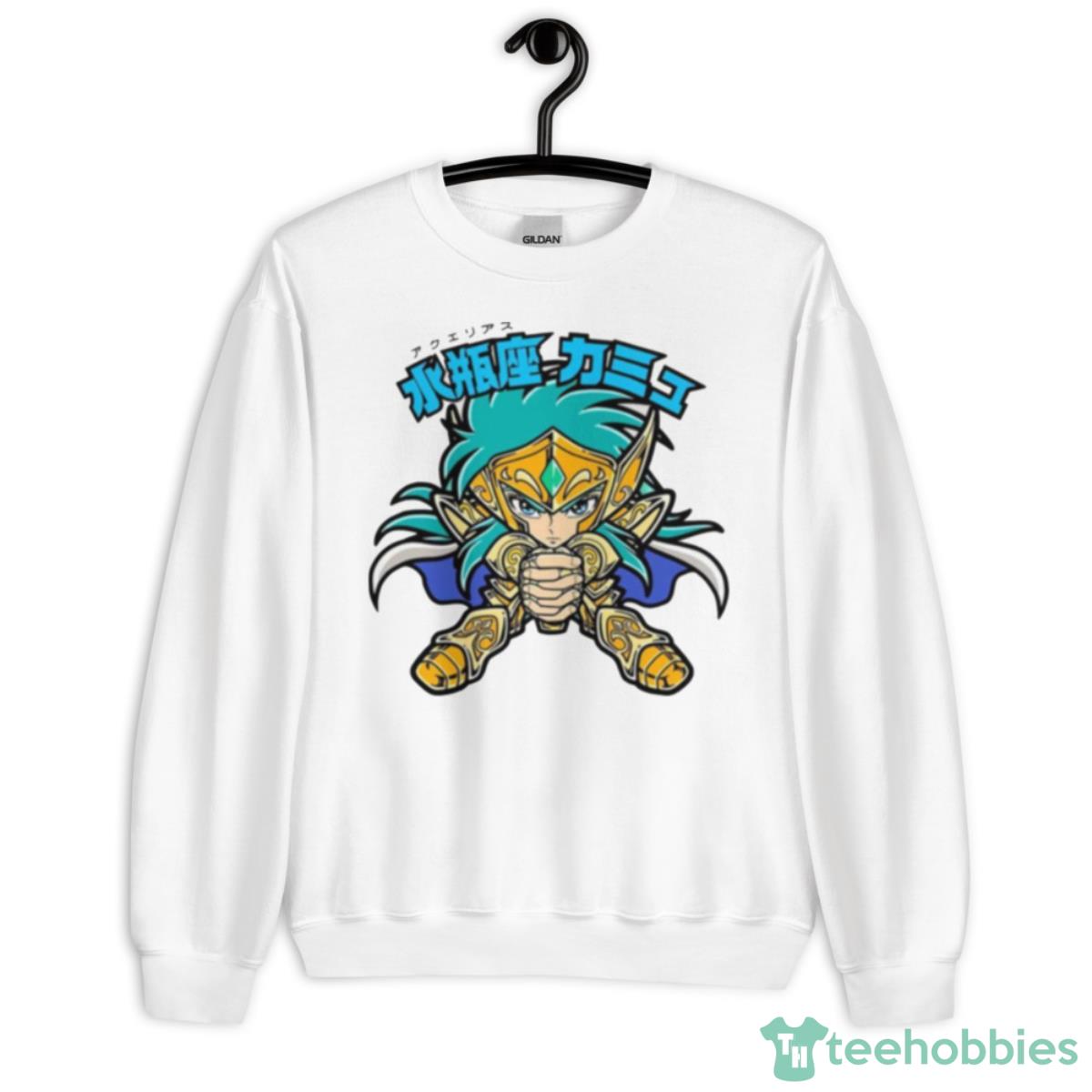 Chibi Saint Seiya Aphrodite Character Shirt - Unisex Heavy Blend Crewneck Sweatshirt