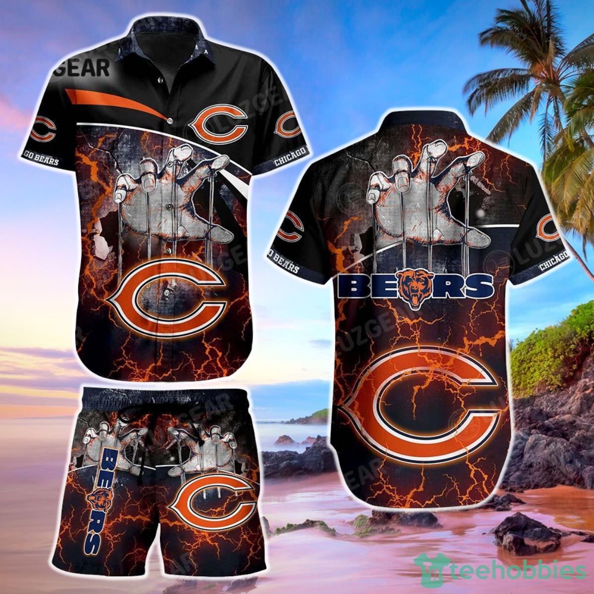 Chicago Bears NFL Hawaiian Shirt And Short Style Summer Product Photo 1