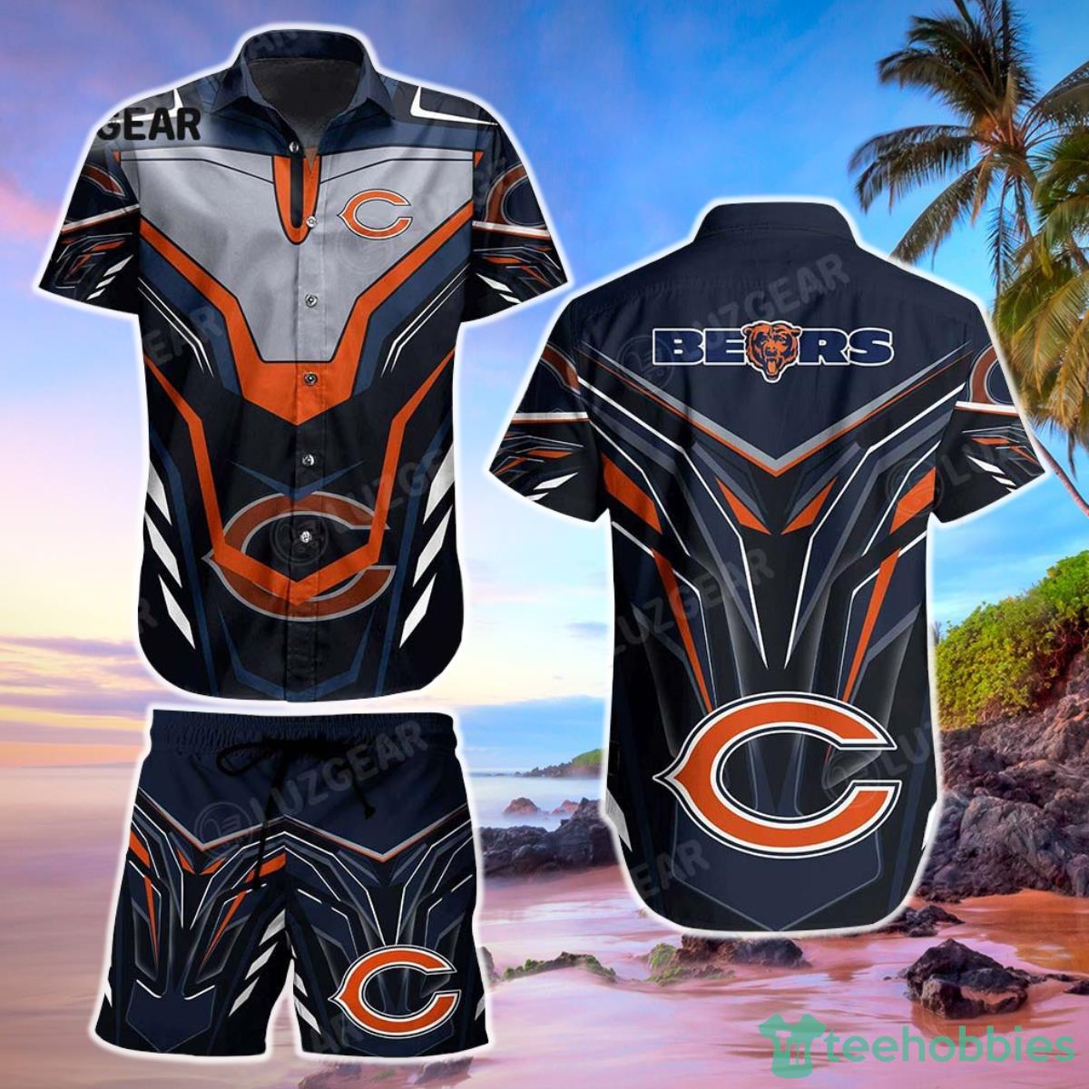 Chicago Bears NFL Hawaiian Shirt Hot Trend Summer For Sports Fans NFL Product Photo 1