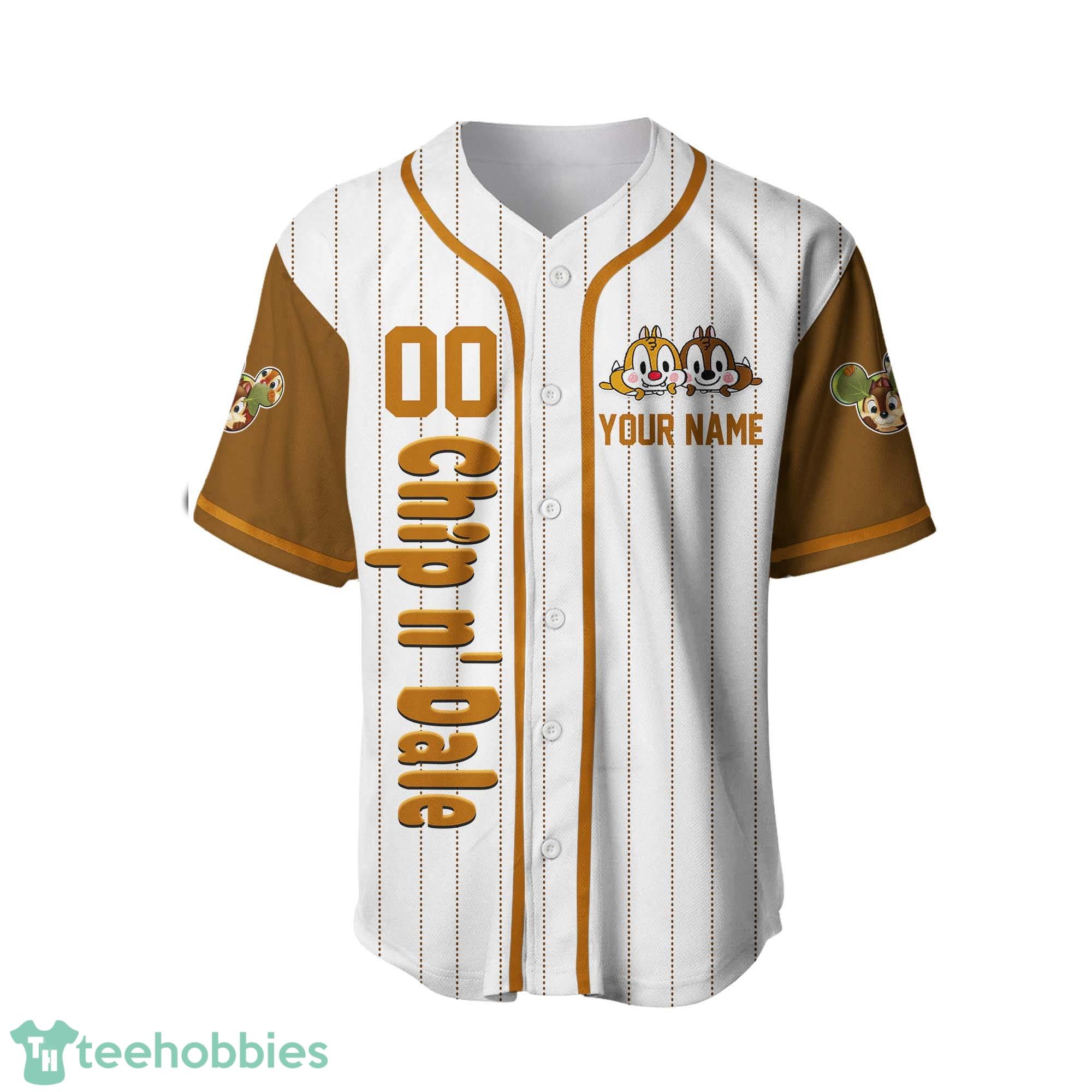 Chip n Dale Personalized Baseball Jersey Product Photo 2