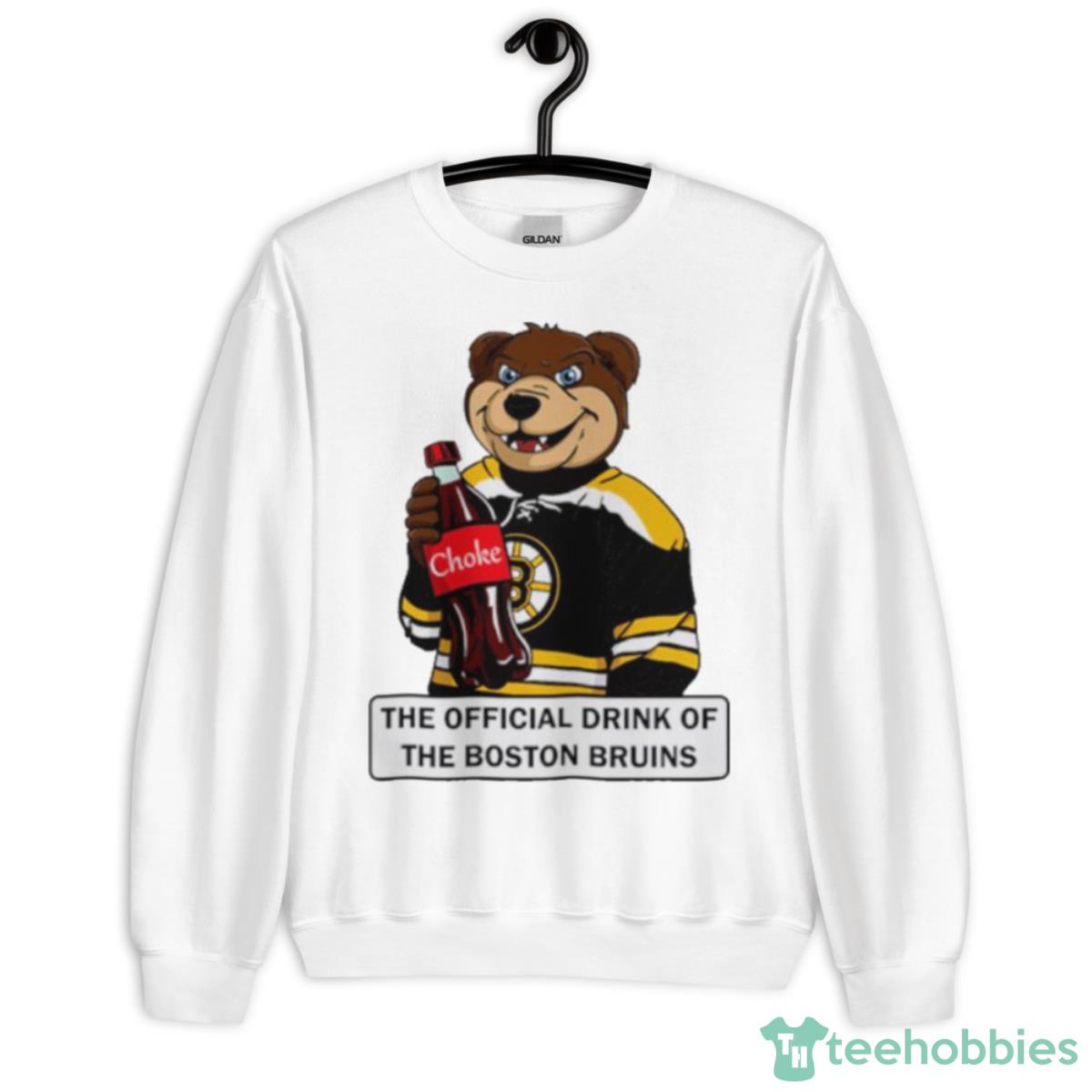 Choke The Drink Of The Boston Bruins Shirt - Unisex Heavy Blend Crewneck Sweatshirt