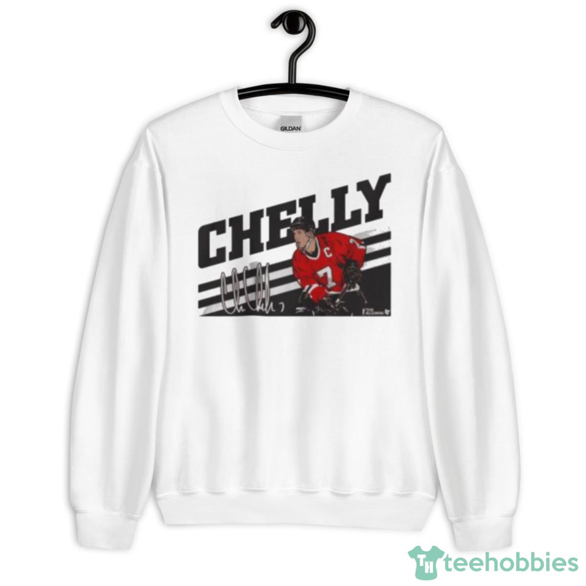 Chris Chelios Chicago Blackhawks Chelly Signature Shirt - Unisex Heavy Blend Crewneck Sweatshirt
