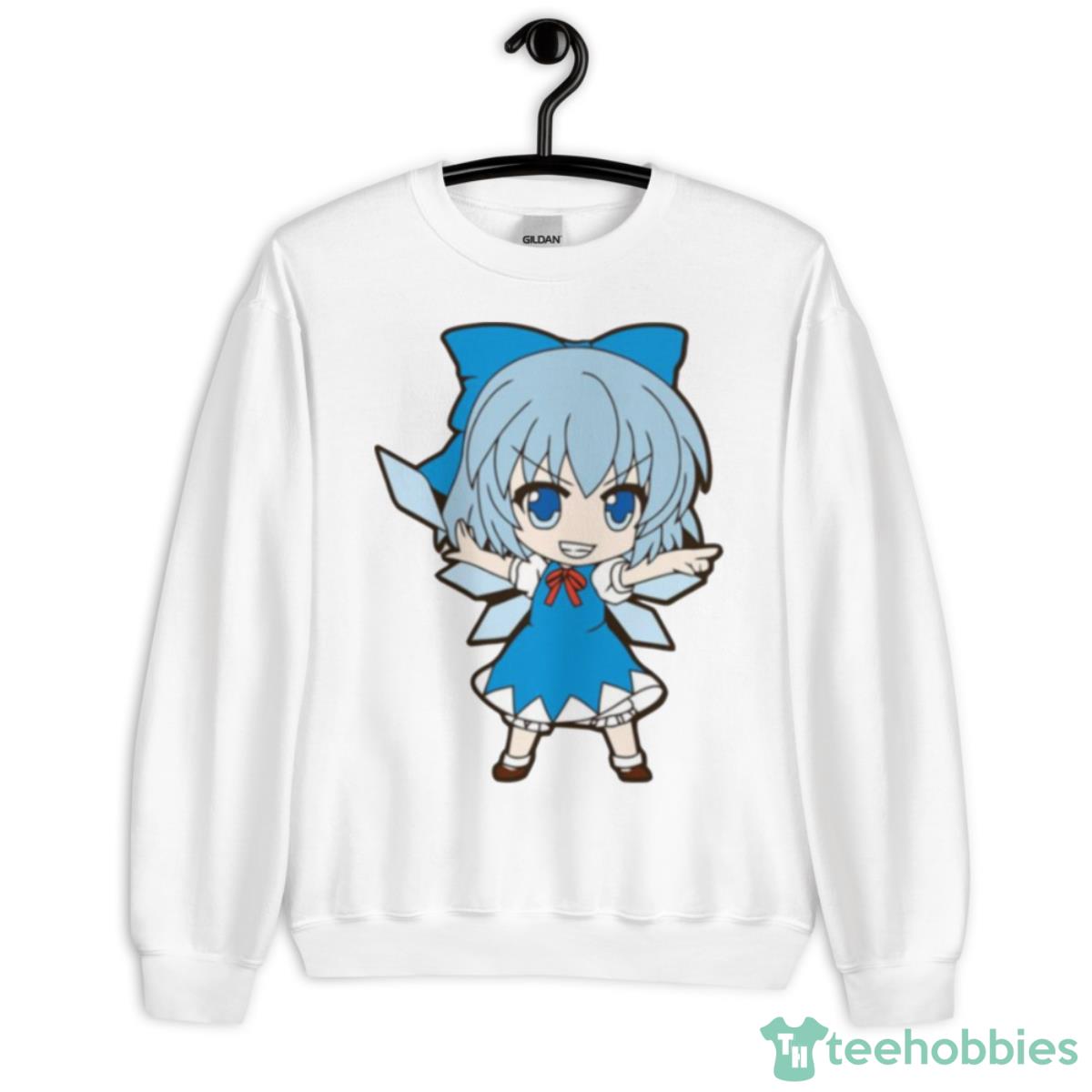 Cirno Chibi Touhou Project Shirt - Unisex Heavy Blend Crewneck Sweatshirt